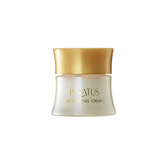 イナータス リフレッシングクリーム シミ・ソバカス改善に美白や保湿等 3種類のセラミドや天然保湿因子配合により皮膚をカバーして水分の蒸発を防ぎます。 長時間の保湿効果をもち朝から夕方まで潤いを保ち、 軽くなめらかな使い心地で、皮膚のつっぱり感をなくします。 ■内容量 : 40g